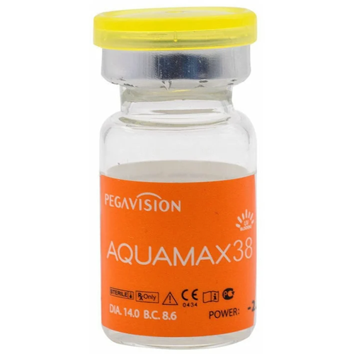 ���� ���������� ����� Pegavision Aquamax 38, 1 ��., R 8,6, D -8, ����������, 1 ��., ������ �� 378 ���