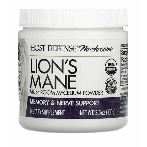 ���� Fungi Perfecti Host Defense ������ ����������� � ������� ��� ��������� ������� ������� 100 ��, ������ �� 6488 ���