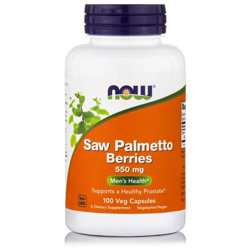 ���� ������� NOW Saw Palmetto Berries, 100 �, 550 ��, 100 ��., ������ �� 1518 ���