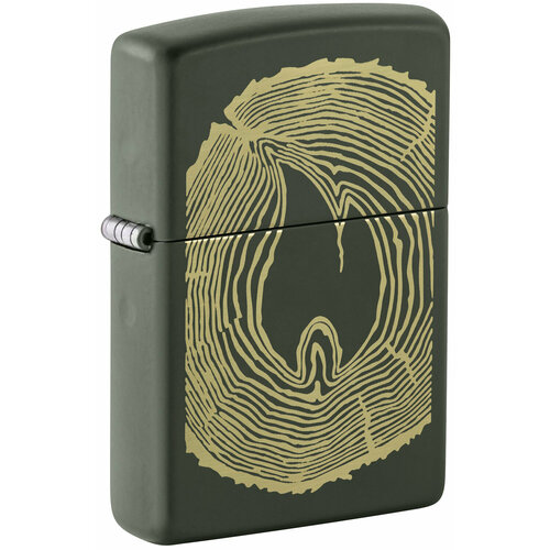 ���� ��������� ZIPPO Wood Ring � ��������� Green Matte, ������/�����, �������, �������, 38x13x57 ��, ������ �� 6720 ���
