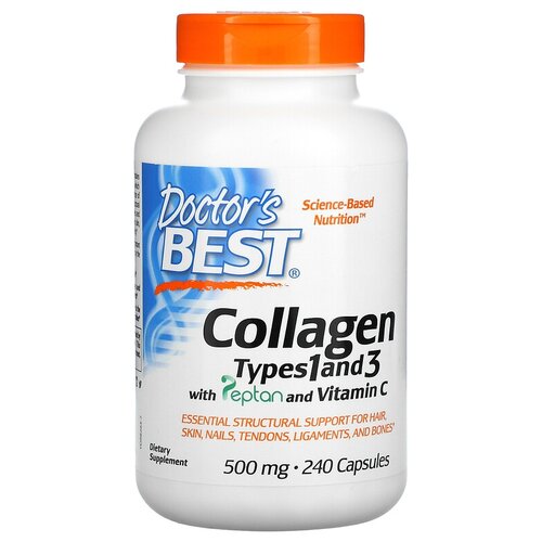  Doctor's Best Collagen Types 1 and 3 with Vitamin C ., 500 , 242 , 240 .   -     , -, 