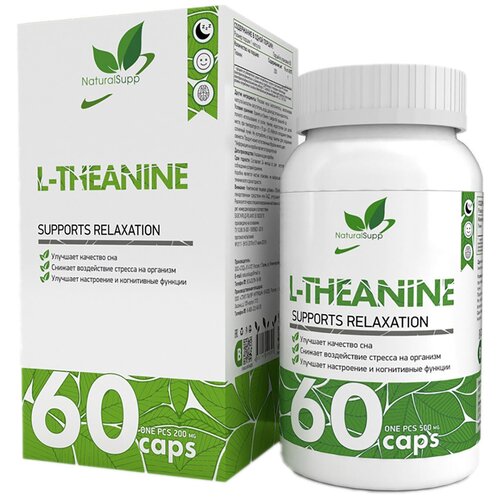  NaturalSupp L-Theanine 60 caps    -     , -, 