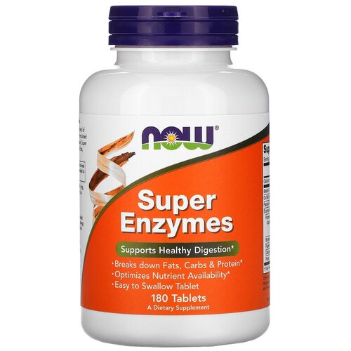   NOW Super Enzymes, 250 , 180 .   -     , -, 