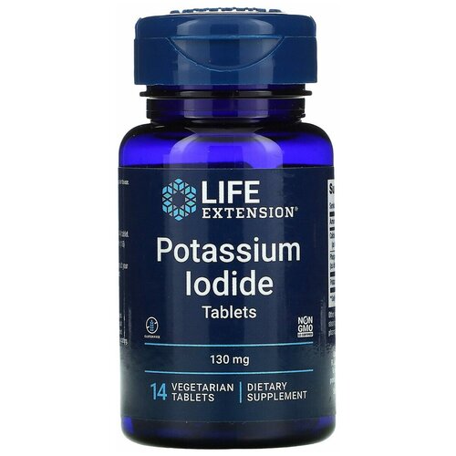  LifeExtension Potassium Iodide Tablets,    , 130 , 14 .    -     , -, 