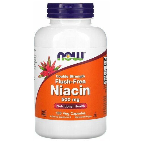  NOW Niacin Flush-Free Double Strength (   ) 500  180 ,   4990 