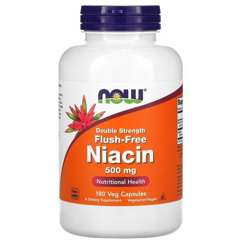  NOW Niacin Flush-Free Double Strength (   ) 500  180    -     , -, 