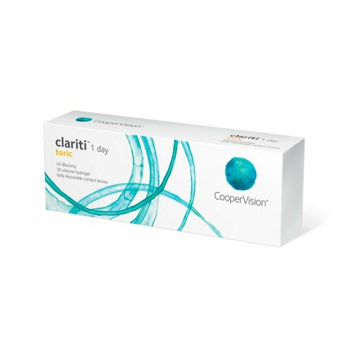 ���� ���������� ����� CooperVision Clariti 1 day toric., 30 ��., R 8,6, D +0,25,�CYL:�-1,25,�A�:�90, ADD: +1.00 D, ����������, 1 ��., ������ �� 2530 ���
