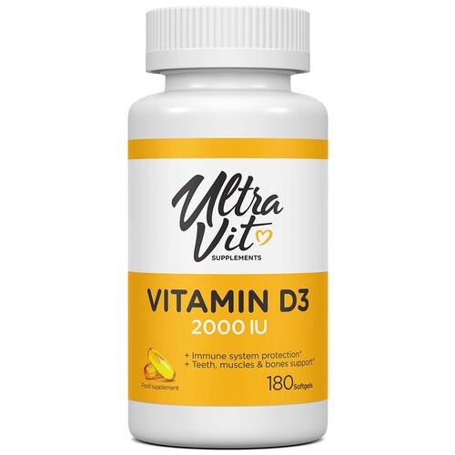  UltraVit Vitamin D3 ., 2000 ME, 70 , 180 .   -     , -, 