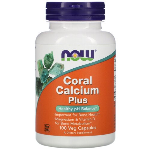 ���� ������� NOW Calcium Coral Plus, 210 �, 100 ��., ������ �� 2450 ���