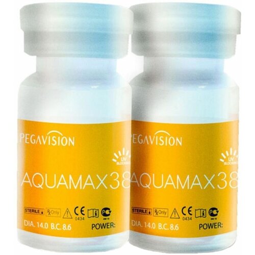���� ���������� ����� Pegavision Aquamax 38, 2 ��., R 8,6, D -1, ����������, 1 ��., ������ �� 720 ���