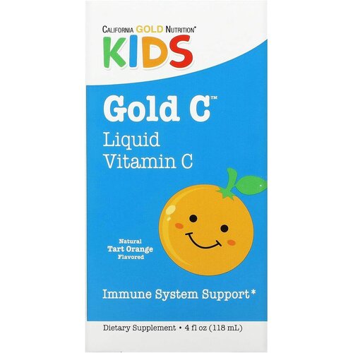  California Gold Nutrition Children's Liquid Gold Vitamin C ., 118 , 0.1 ,   369 