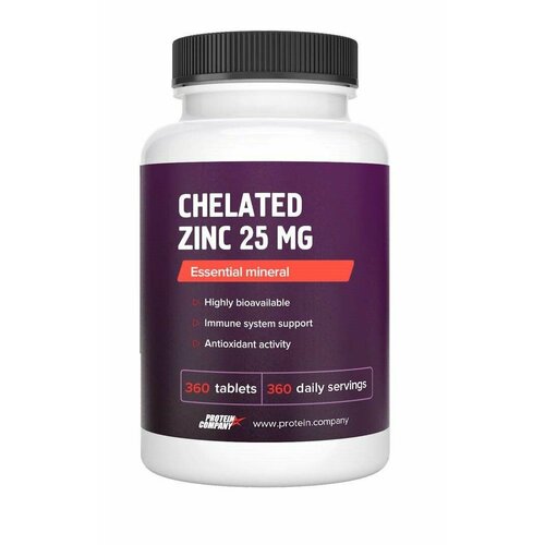    25  +  6.   ,     . Chelated zinc. 360    -     , -, 