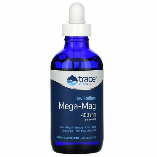 ���� Trace Minerals � Mega-Mag (������ ������ � ������ ����������� ������) 400 �� 118 ��, ������ �� 2100 ���