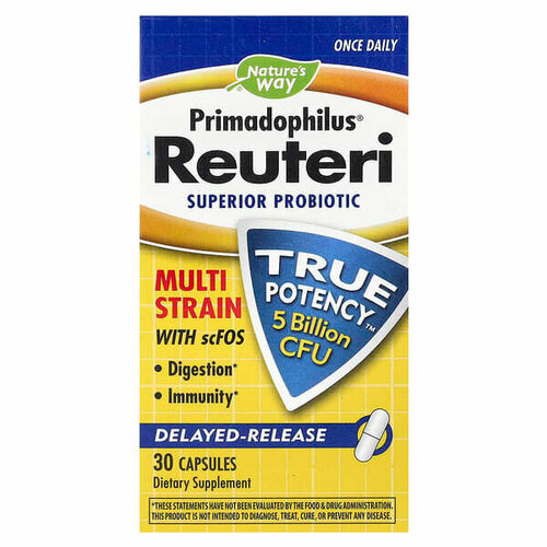 ���� Nature's Way, Primadophilus Reuteri, 5 ���� ���, 30 ������, ������ �� 2713 ���