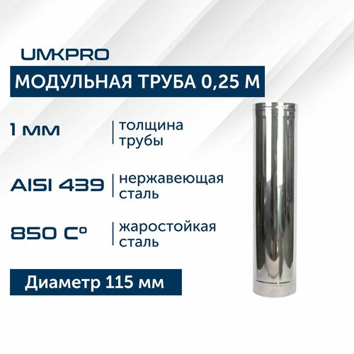 ���� ����� ��������� ��� �������� 0,25 � UMKPRO D 115, AISI 439/1,0��, ������ �� 637 ���