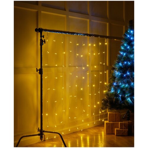 ���� �������� ������������� ����������� 1,5�1,5����� New Year 2023/160 LED/8 �������/������������ �����- �������/�������� �����/���� /������ ������, ������ �� 399 ���