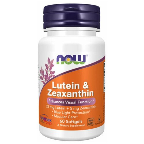 ���� NOW Lutein and Zeaxanthin 60 ����� / ��� ������ � ���������� 60 ��������, ������ �� 3100 ���