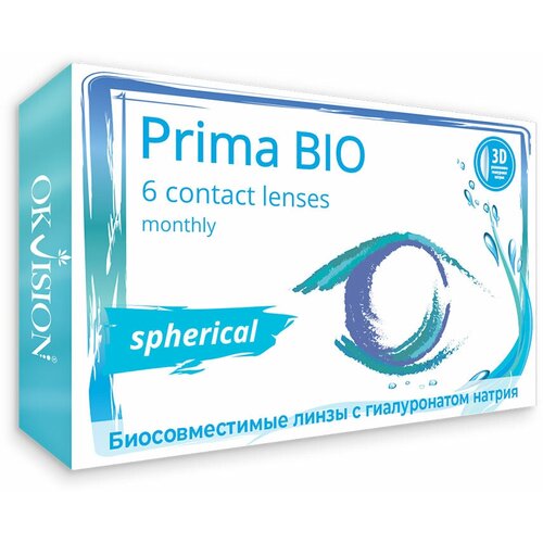    OKVision PRIMA BIO, 6 ., R 8,8, D -3,25, , 1 .   -     , -, 