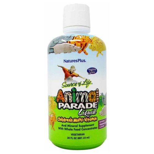 ���� Natures Plus Animal Parade Childrens Multi-Vitamin 887 ml / ������ ����� ������� ��������������, ������ �� 2738 ���