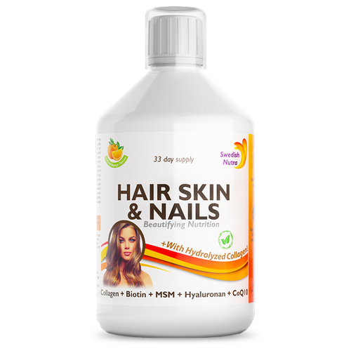     ,    Hair Skin & Nails SWEDISH NUTRA, 500 , 33    -     , -, 