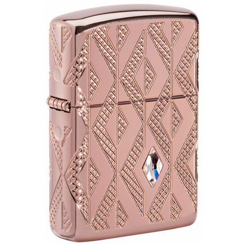     ZIPPO Armor 49702 Geometric Diamond Pattern Design   High Polish Rose Gold,   31400 