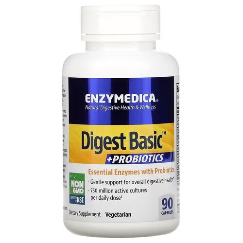 ���� Enzymedica Digest Basic + Probiotics + ���������� (� ������������) 90 ����, ������ �� 3450 ���