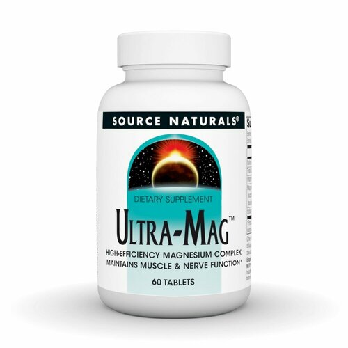 ���� Source Naturals Ultra-Mag (��������� �������� � ��������� B6) 60 ��������, ������ �� 1960 ���