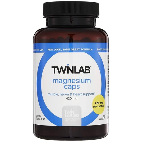  TWINLAB Magnesium 100    -     , -, 