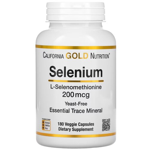  California Gold Nutrition, Selenium, , , 200 , 180     -     , -, 