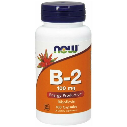  NOW FOODS Vitamin B-2 100  ( -2) 100  (Now Foods)   -     , -, 