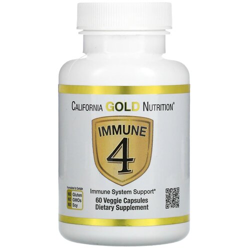 ���� California Gold Nutrition Immune 4 ����., 250 ��, 300 �, 60 ��., ������ �� 1250 ���