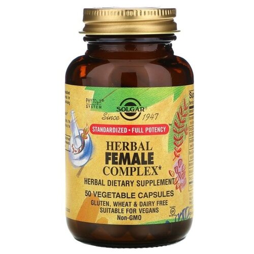  Solgar Herbal Female Complex ., 160 , 50 .   -     , -, 