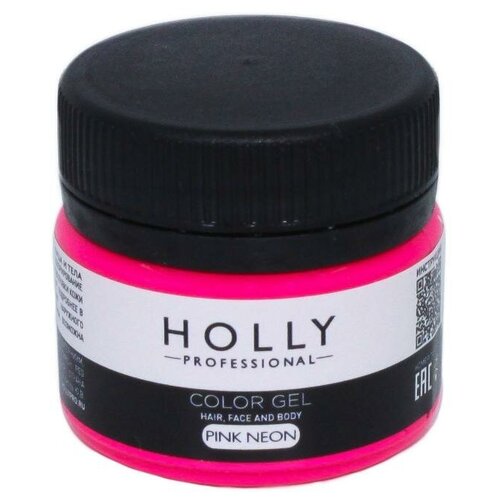 ���� ������������ ���� ��� ����, ����� � ���� Color Gel, Holly Professional (Pink Neon), ������ �� 650 ���