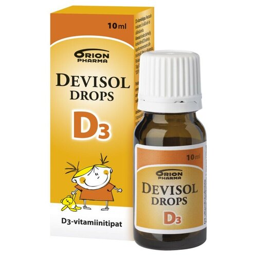 ���� ������� � ��������� ������� ����� D3 DeviSol Drops 10��. (���������), ������ �� 744 ���