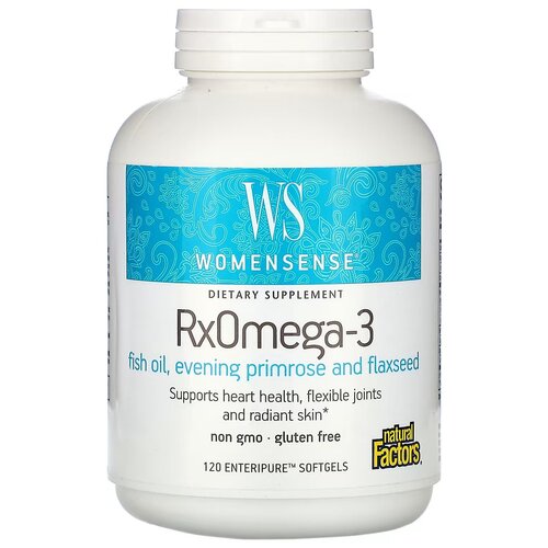 ���� Natural Factors, WomenSense, RxOmega-3, 120 ������ �������� Enteripure, ������ �� 3231 ���