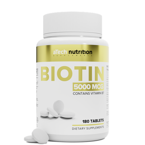   / BIOTIN aTech nutrition 180    -     , -, 