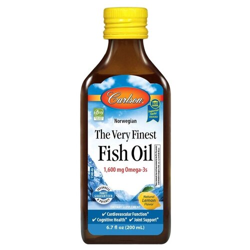  Carlson Labs Norwegian The Very Finest Fish Oil (     )     1600  200    -     , -, 