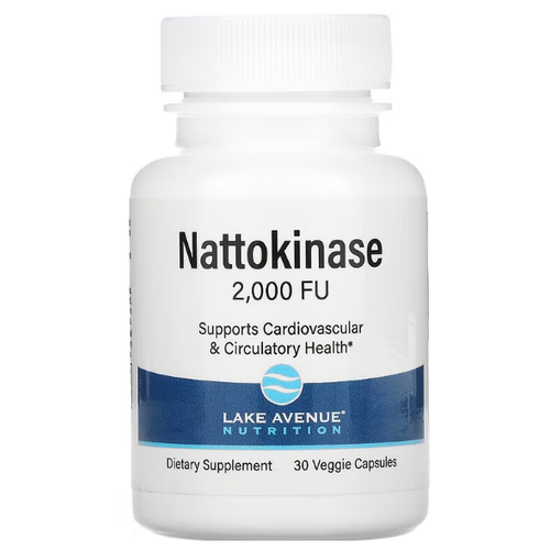  Lake Avenue Nutrition Nattokinase Proteolytic Enzyme (  ) 2000FU 30 ,   1299 