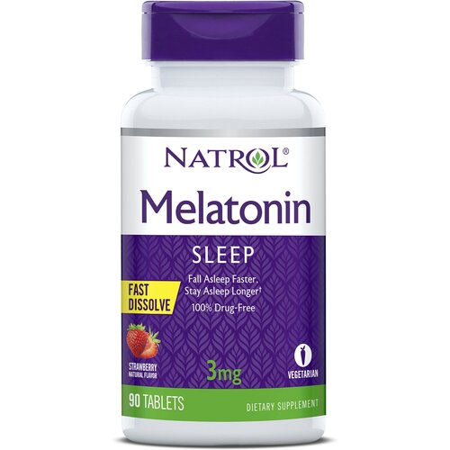 ���� Melatonin Fast Dissolve ���., 3 ��, 70 �, 90 ��., ��������, ������ �� 1393 ���