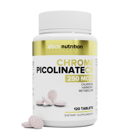   2    / CHROMIUM PICOLINATE aTech nutrition 120 + 120 ,   939 