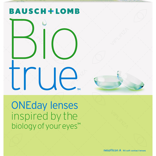 ���� ���������� ����� Bausch & Lomb Biotrue ONEday, 90 ��., R 8,6, D -2, 1 ��., ������ �� 3242 ���