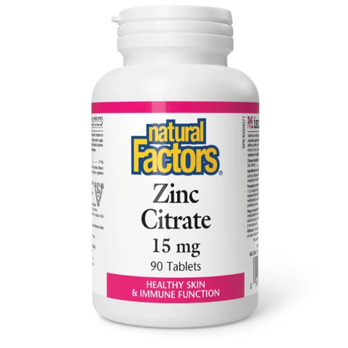  Natural Factors Zinc Citrate ., 15 , 50 , 90 .   -     , -, 