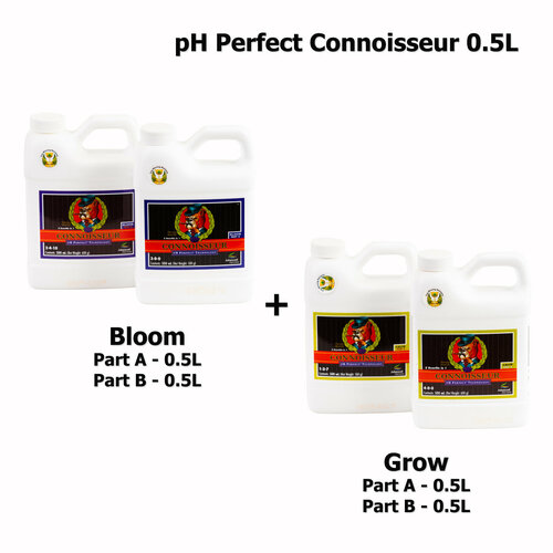    Advanced Nutrients pH Perfect Connoisseur Grow+Bloom (A+B) 0.5     -     , -, 