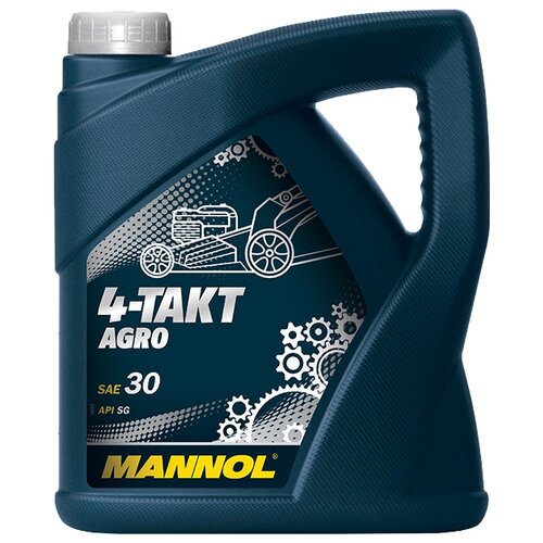 ���� ����� ��� ������� ������� Mannol 4-Takt Agro SAE 30, 4 �, ������ �� 4400 ���